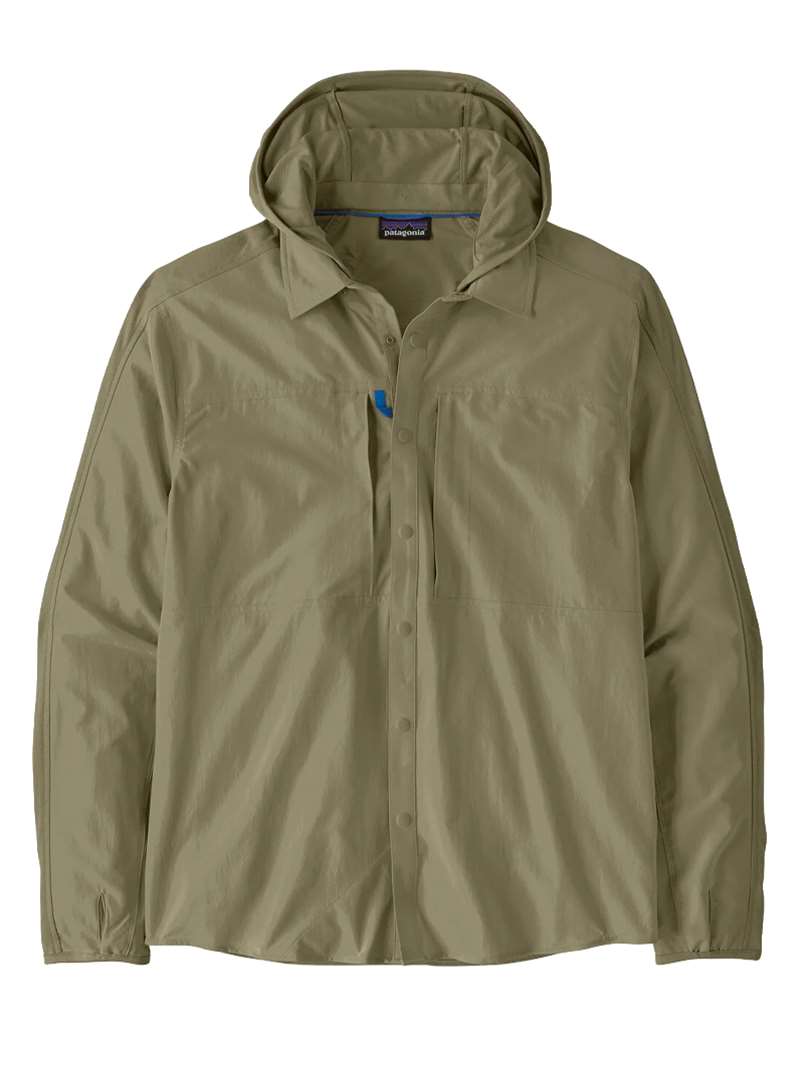 Patagonia Men's River Rambler Hybrid Sun Hoody a versatile, quick-drying River Rambler Hybrid Sun Hoody pairs 40+ UPF sun protection with light, breathable, stretchy comfort.