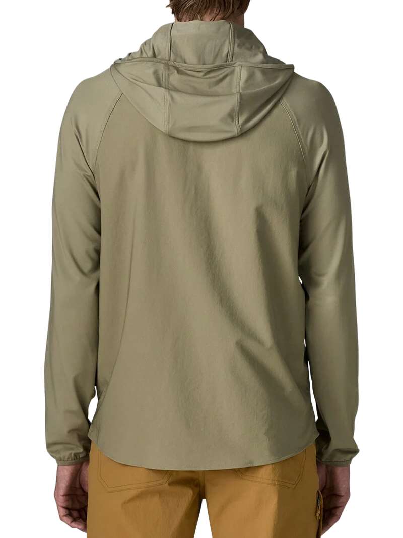 Patagonia Men's River Rambler Hybrid Sun Hoody a versatile, quick-drying River Rambler Hybrid Sun Hoody pairs 40+ UPF sun protection with light, breathable, stretchy comfort.