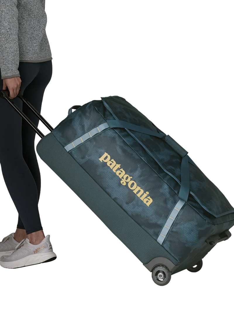 Patagonia Black Hole Wheeled Duffel Bag 110L in Noble Grey
