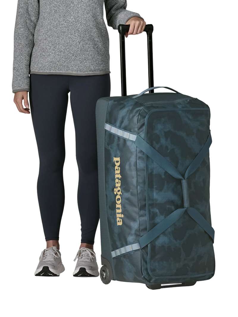 Patagonia Black Hole Wheeled Duffel Bag 110L in Noble Grey