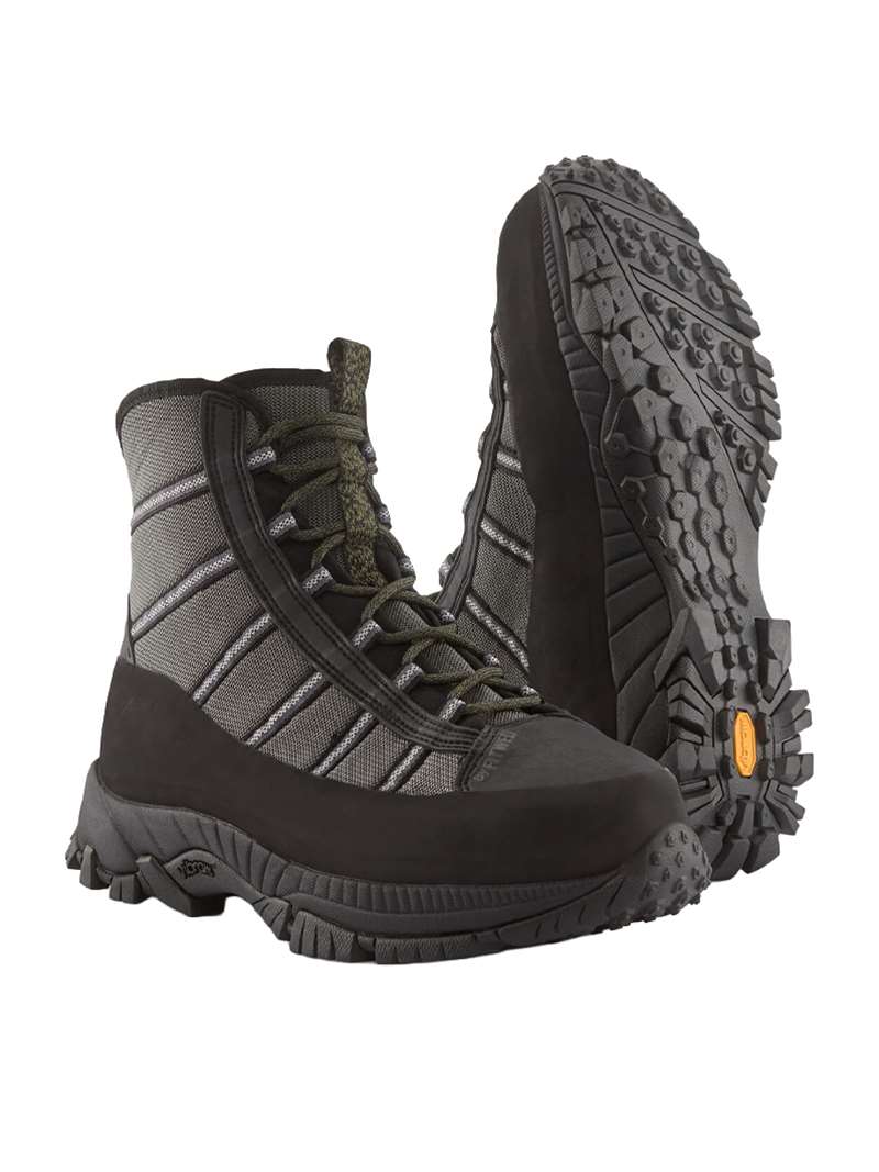 Patagonia Forra Wading Boots, engineered for trail and river, the Forra Wading Boots are lightweight without sacrificing performance.