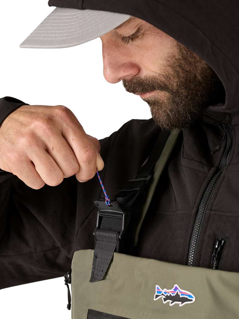 Patagonia Men's Swiftcurrent Expedition Waders are lighter, stronger and smarter and available at Mad River Outfitters!