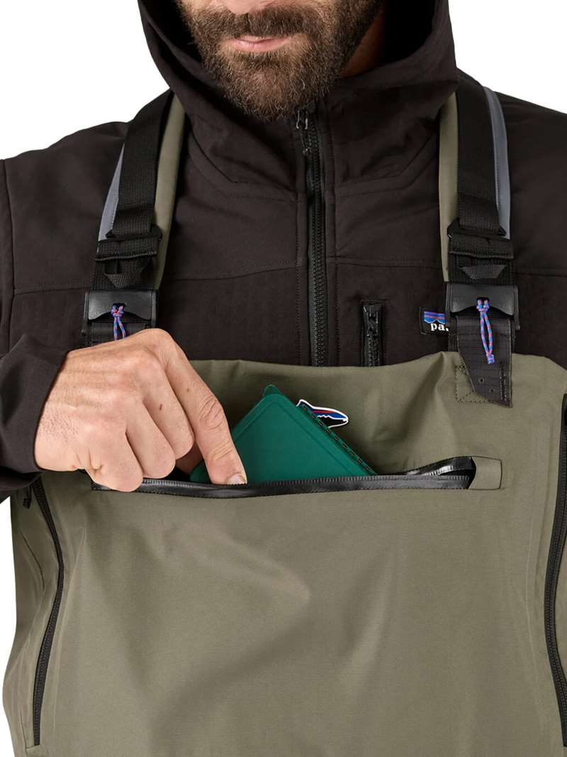 Patagonia Men's Swiftcurrent Expedition Waders are lighter, stronger and smarter and available at Mad River Outfitters!