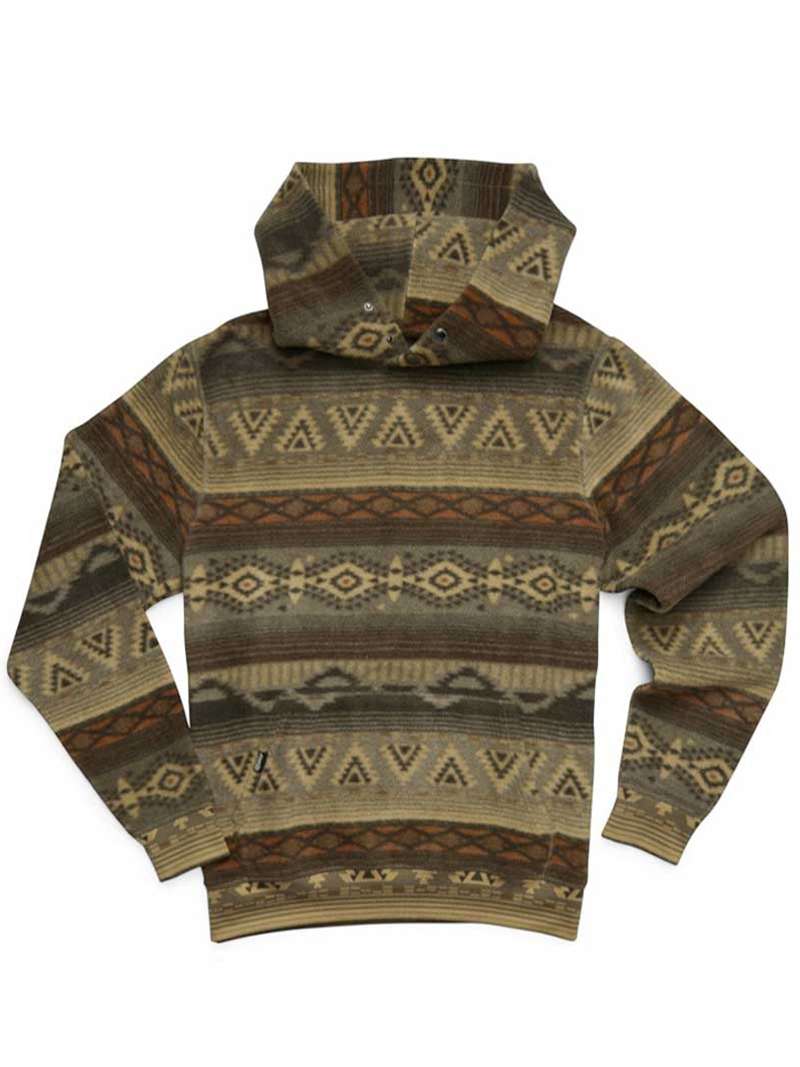 Howler Brothers Tajima Hoodie- Canyon Codes/Capers