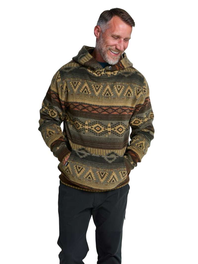 Howler Brothers Tajima Hoodie- Canyon Codes/Capers