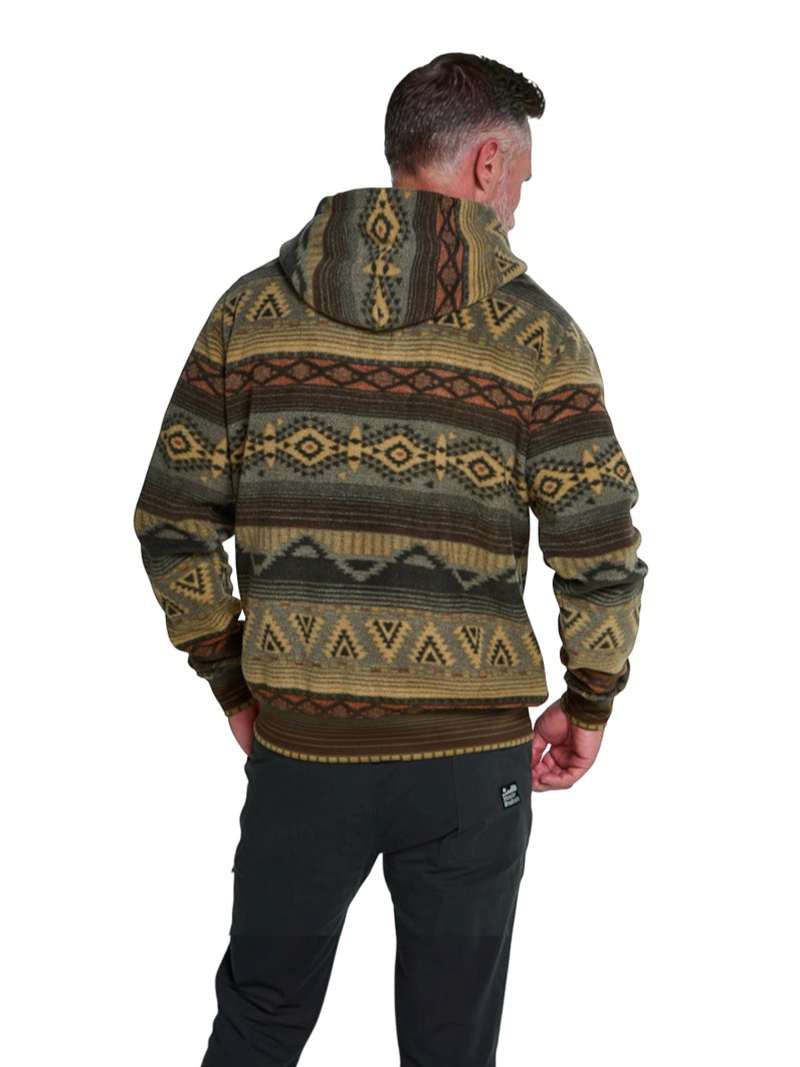 Howler Brothers Tajima Hoodie- Canyon Codes/Capers