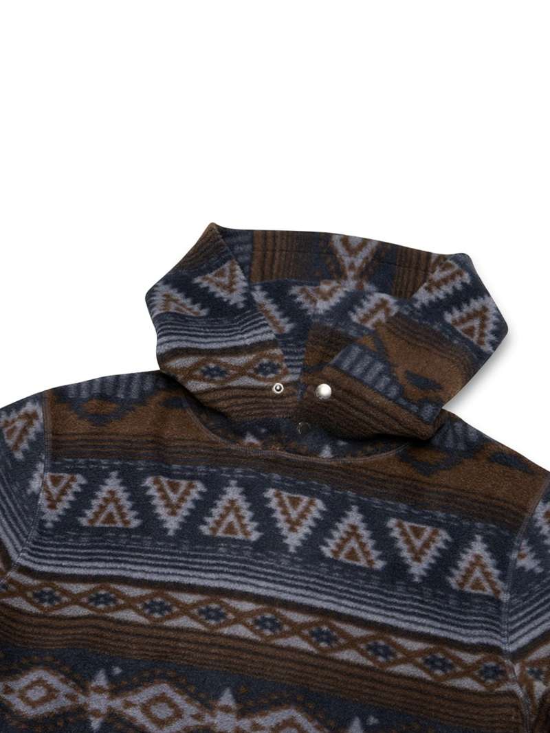Howler Brothers Tajima Hoodie- Canyon Codes/Winter Sky