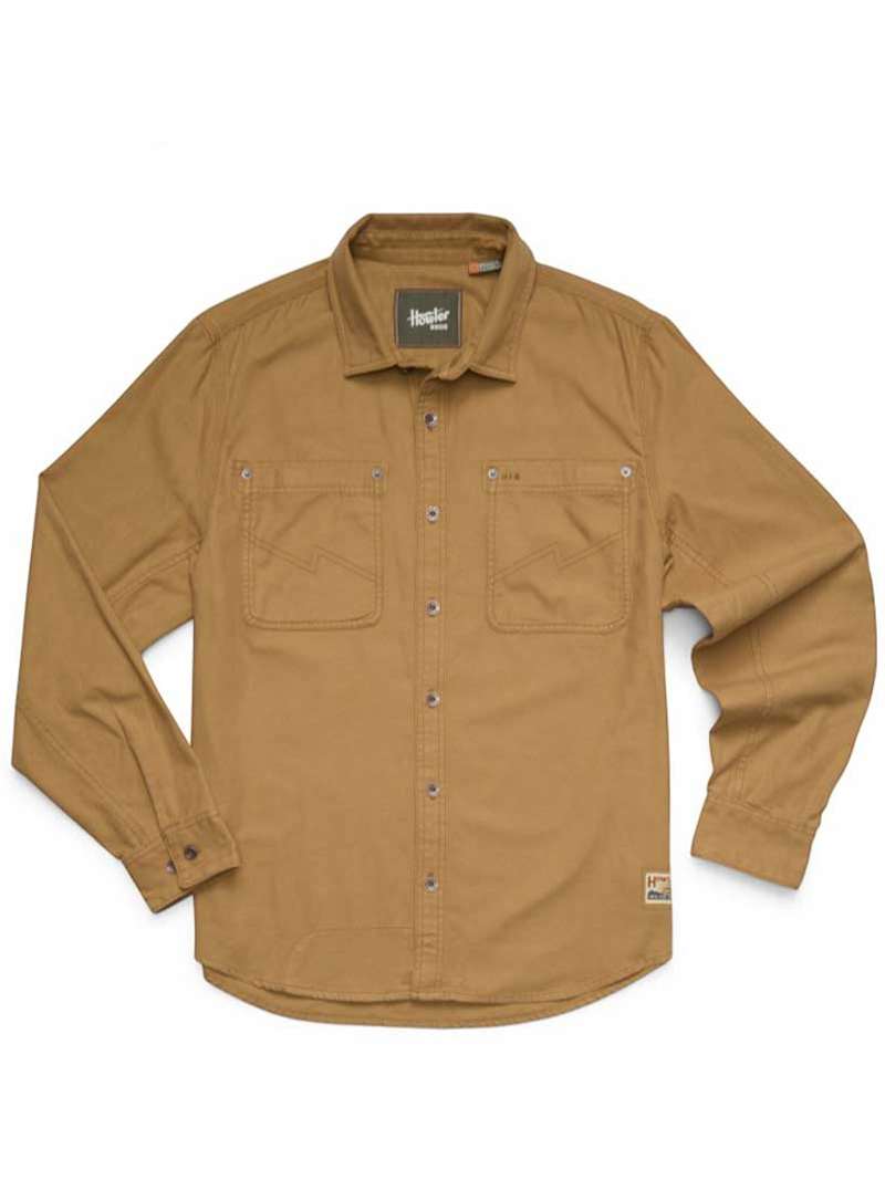 Howler Brothers Trade Shirt- Duck Brown