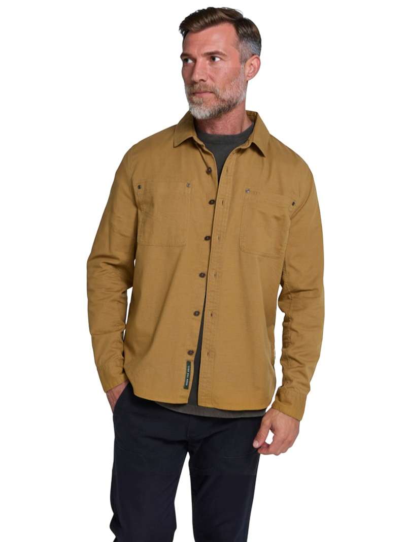 Howler Brothers Trade Shirt- Duck Brown