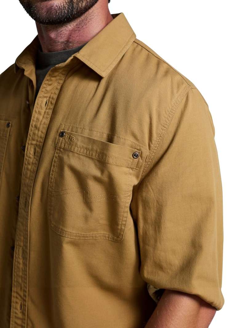 Howler Brothers Trade Shirt- Duck Brown