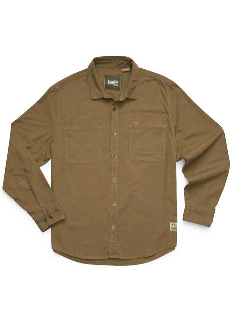 Howler Brothers Trade Shirt- Faded Olive