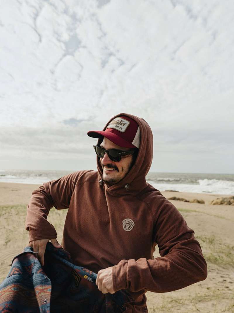 Howler Brothers Electric Standard Hat in Burgundy