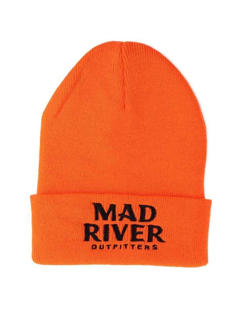 Mad River Outfitters Standard Cuff Beanie- Blaze Orange