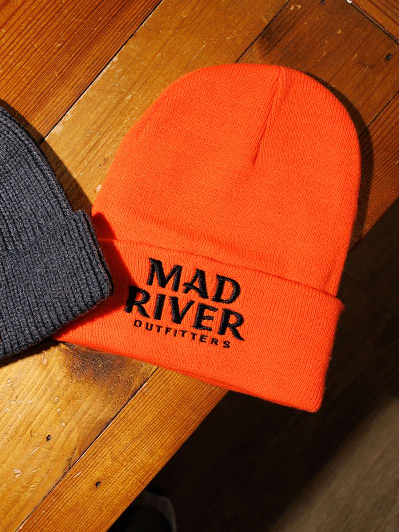 Mad River Outfitters Standard Cuff Beanie- Blaze Orange