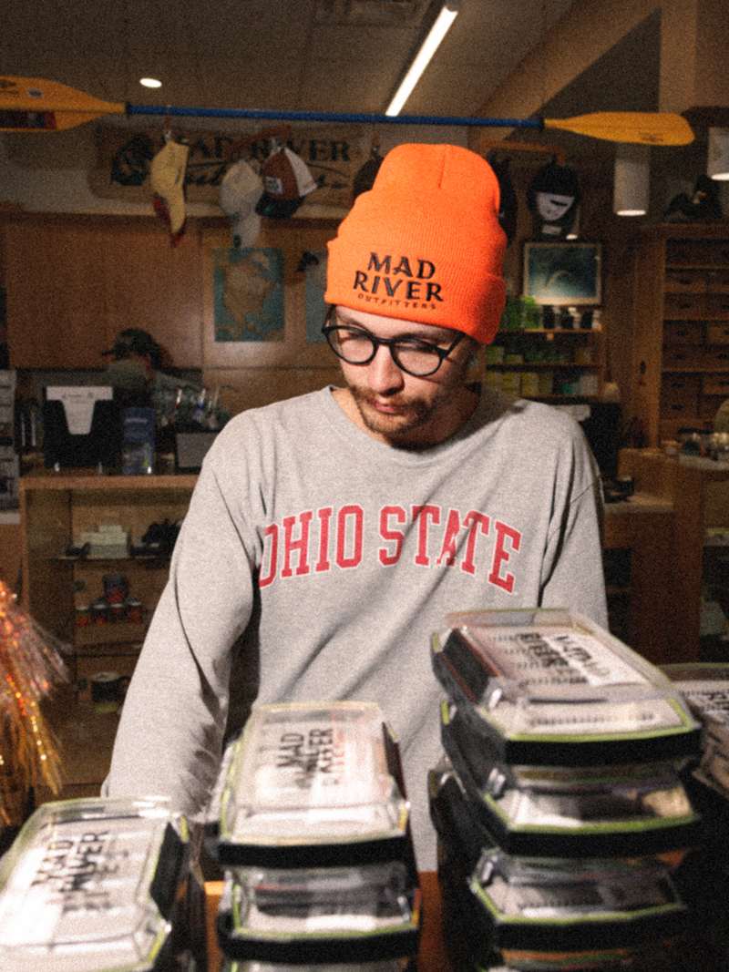Mad River Outfitters Standard Cuff Beanie- Blaze Orange
