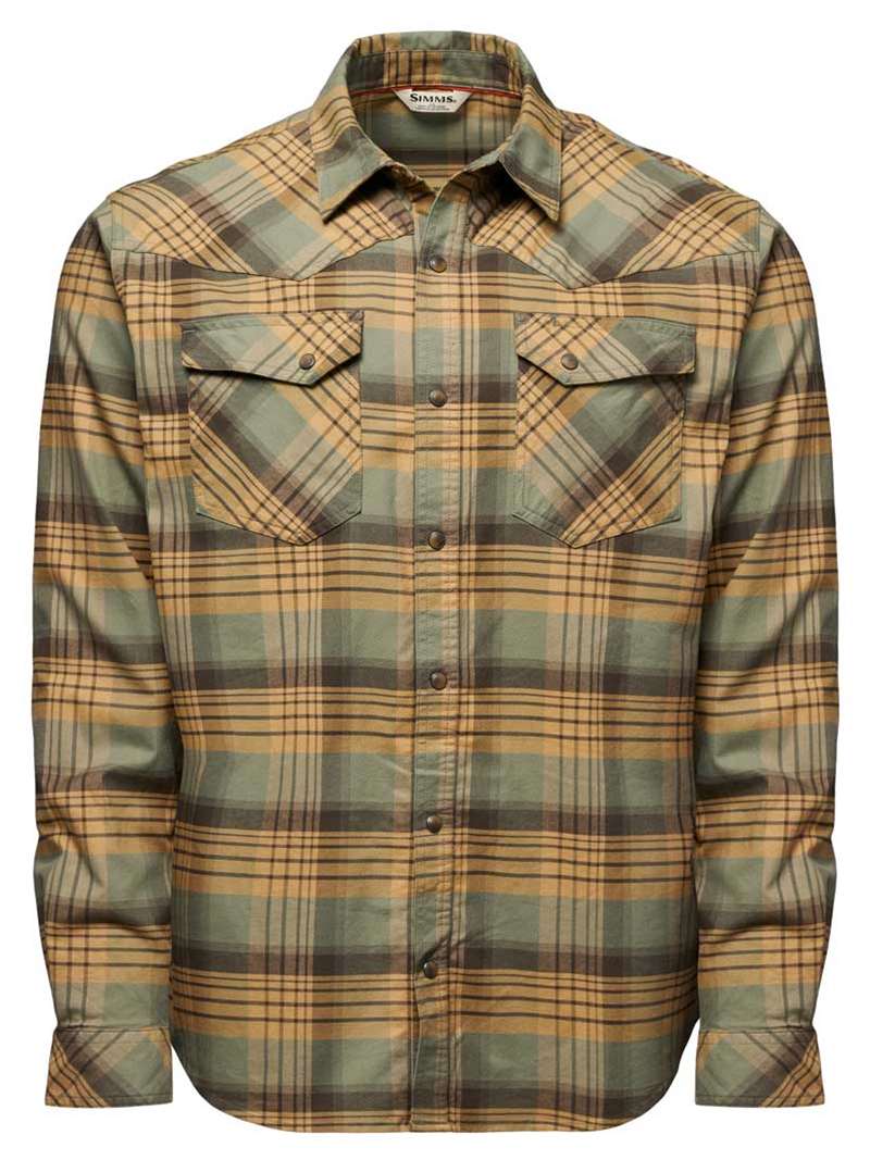 Simms Brackett Flannel Shirt- Duke Plaid/Hickory