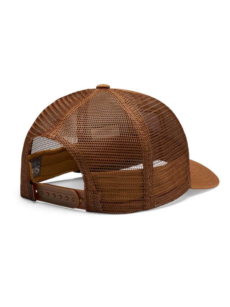 Simms Double Haul Trout Icon Trucker Hat- cobia