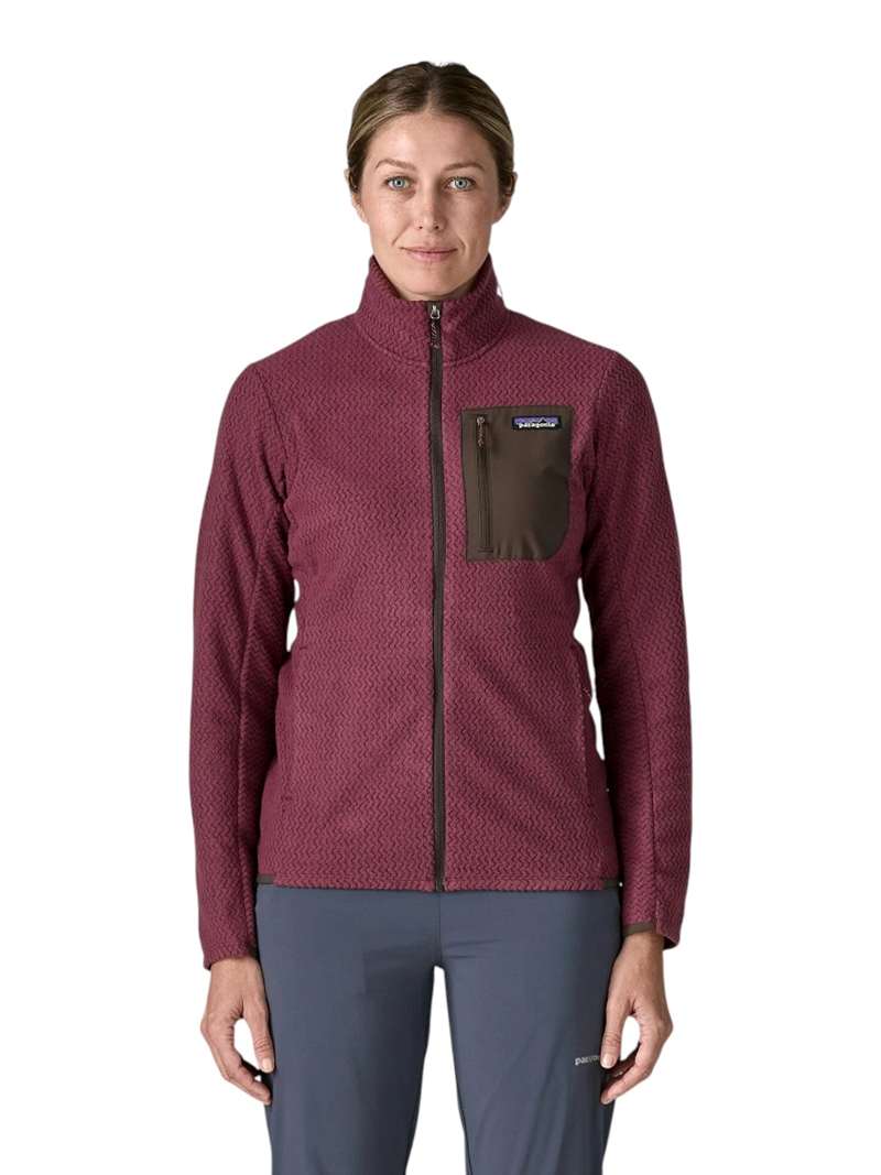 Patagonia Women's R1 Air Jacket- Berry Fig