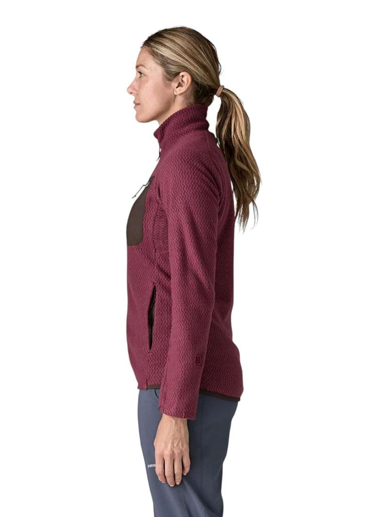 Patagonia Women's R1 Air Jacket- Berry Fig
