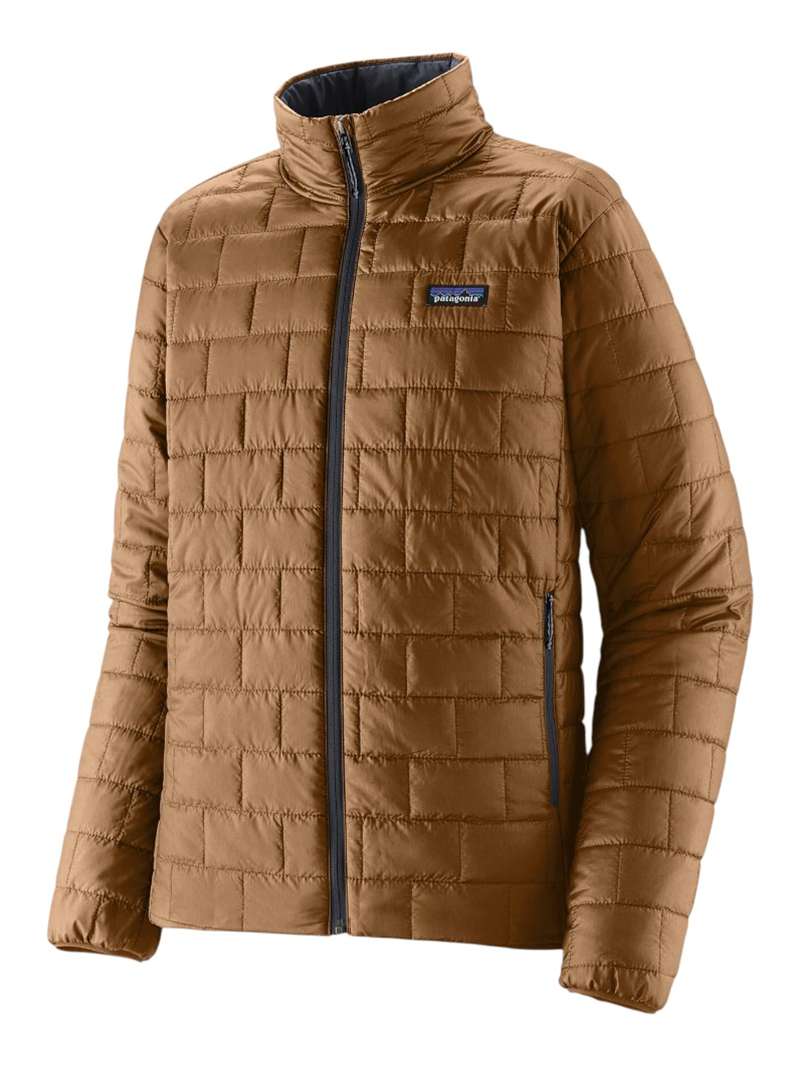 Patagonia Men's Nano Puff Jacket  in Deer Brown