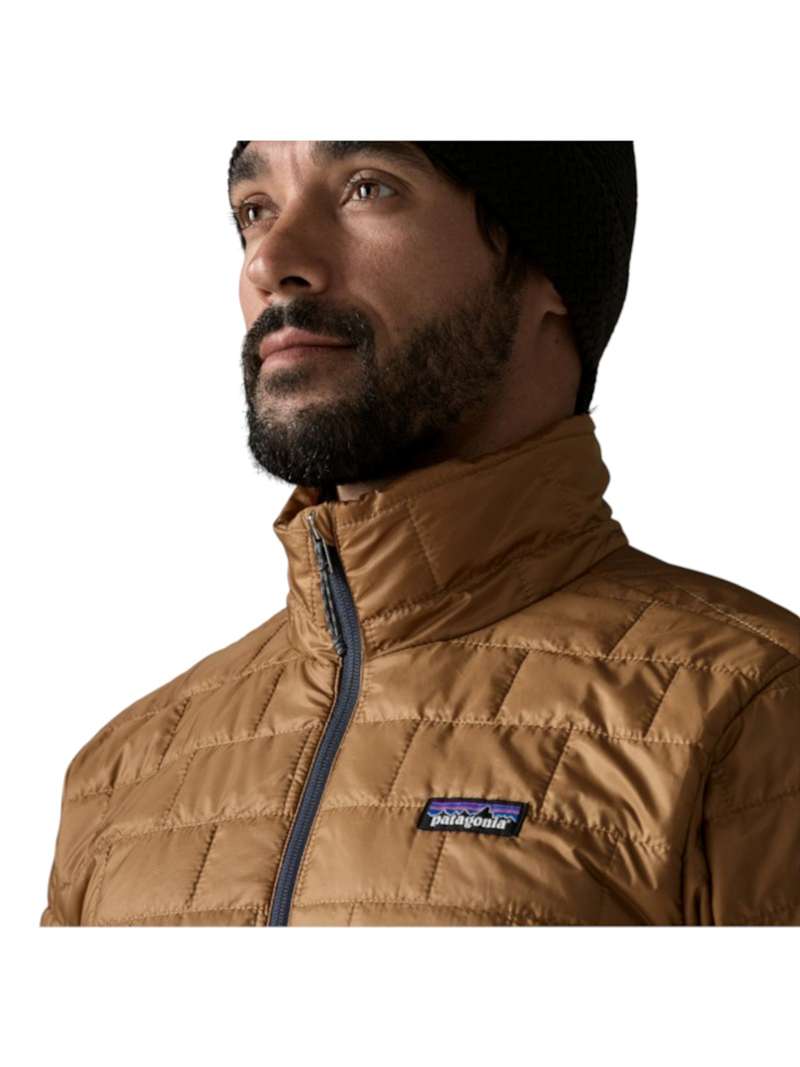 Patagonia Men's Nano Puff Jacket  in Deer Brown
