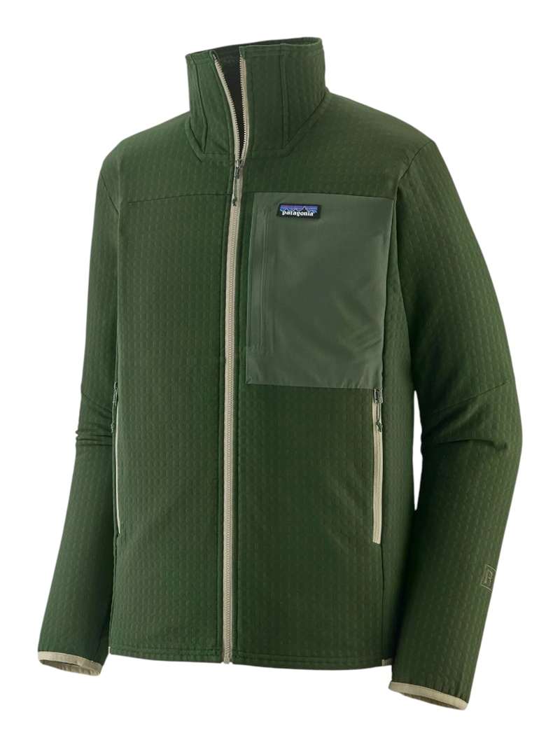 Patagonia Men's R2 TechFace Jacket Treeline Green