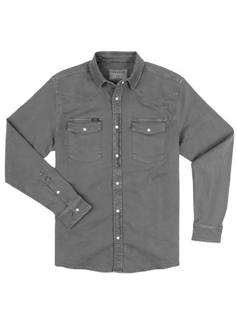 Poncho Denim- The Falfurrias