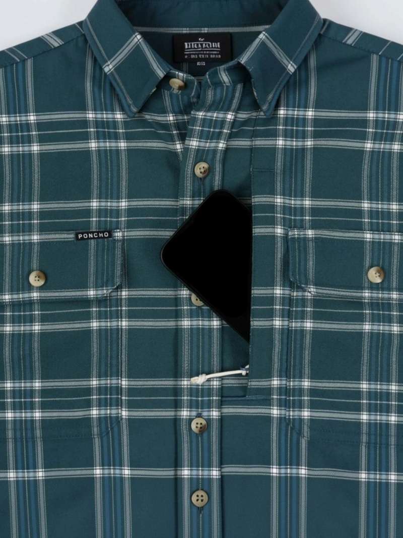 Poncho Flannel Shirt- The Codfather