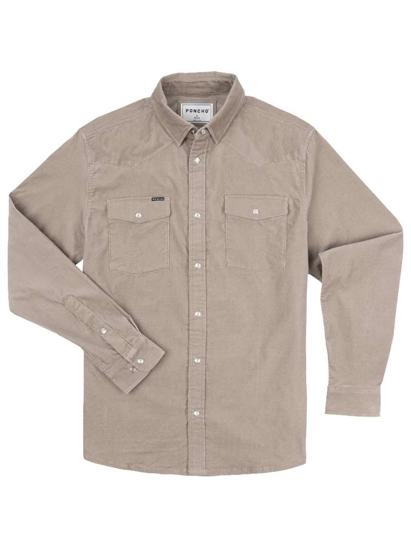 Poncho Corduroy Shirt- The Mouflon