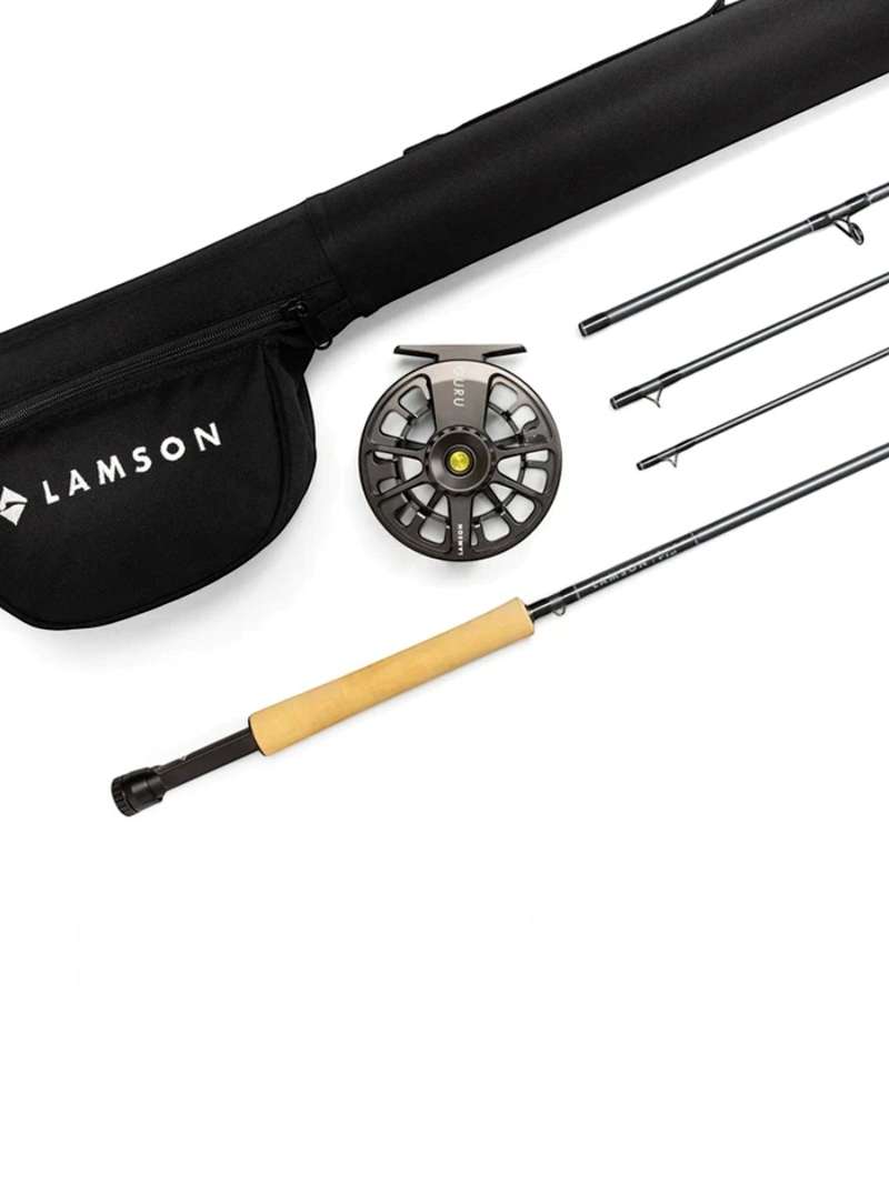 Lamson Guru Fly Rod Outfit- 9' 5wt 4 piece