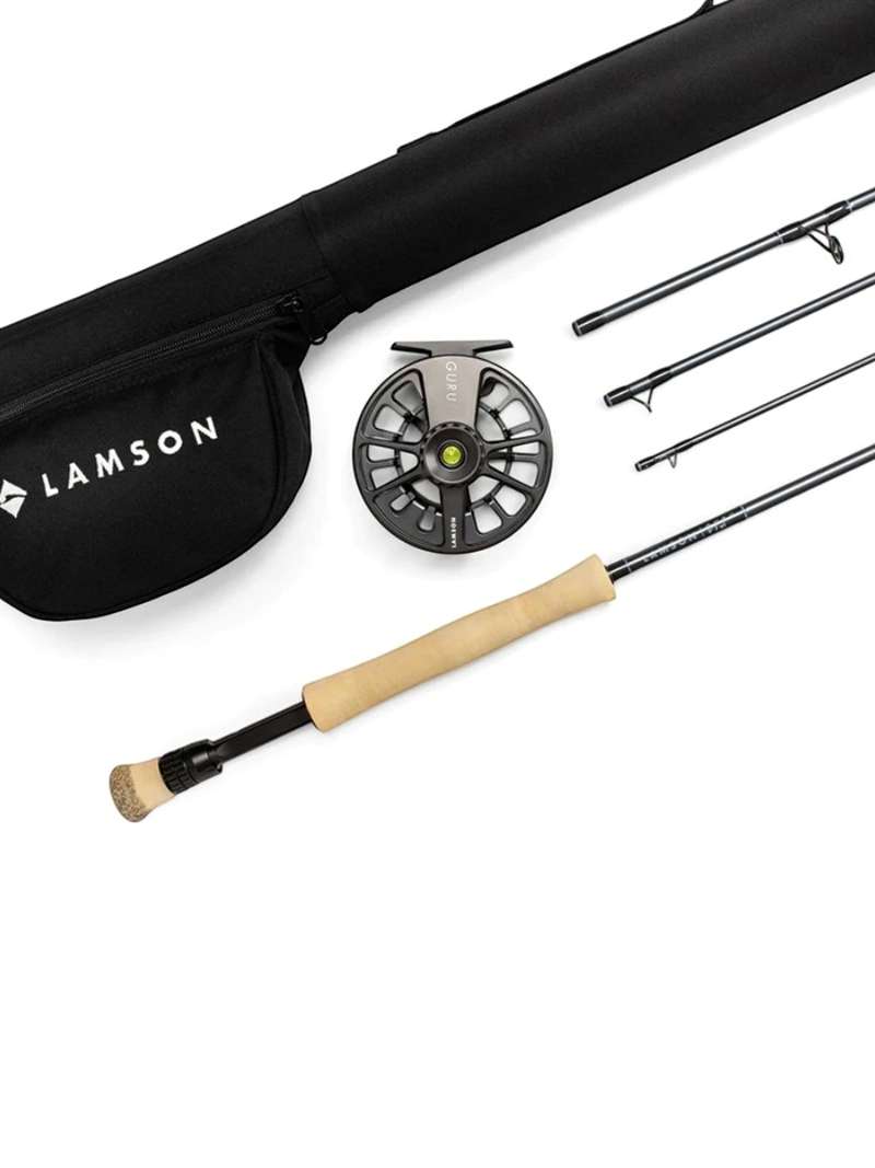 Lamson Guru Fly Rod Outfit- 9' 7wt 4 piece