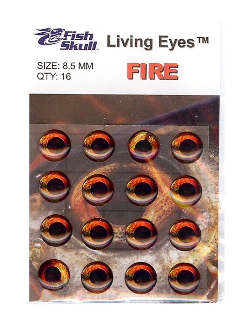: Fish Skull Living Eyes Fly Tying Material 