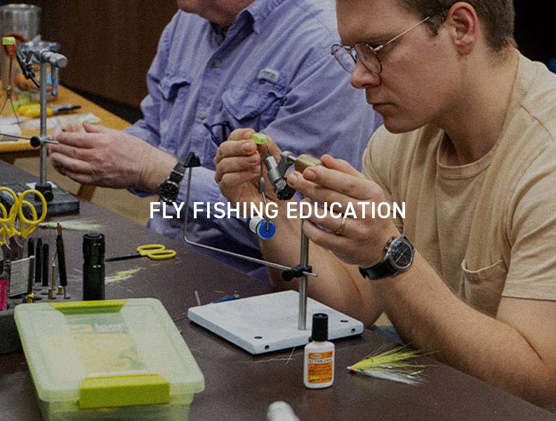 Fly Fishing Education at Mad River Outfitters in Winter 2026!
