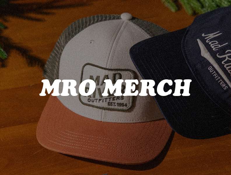 Shop Mad River Outfitters Fly Fishing Merch during the 2025 Holiday Season!