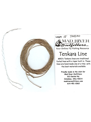 furled thread tenkara lines Hog Creek Furled Leaders