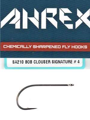 Ahrex SA210 Bob Clouser Hooks streamer fly tying hooks