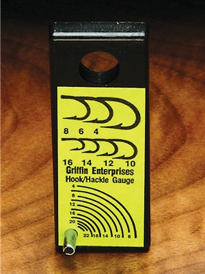 griffin hook and hackle gauge Misc. Fly Tying Tools
