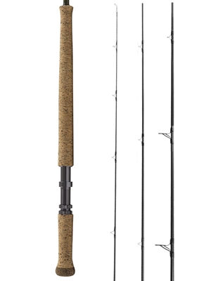 The TFO LK Legacy Two-Hand 12' 8wt 4 piece fly rod LK Legacy Two Handed Fly Rods at Mad River Outfitters