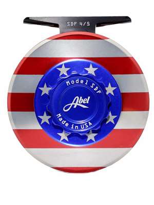 Abel SDF 4/5 Fly Reel- Sealed Drag Fresh american flag