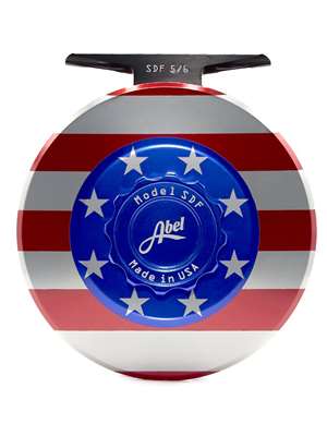 Abel SDF 5/6 Fly Reel- Sealed Drag Fresh american flag Abel Fly Reels