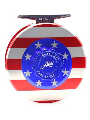 Abel SDF 6/7 Fly Reel- Sealed Drag Fresh American Flag Abel Fly Reels