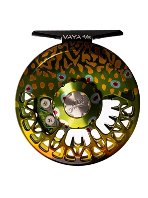 Abel Vaya 4/5 Fly Reel native brook trout Abel Fly Reels