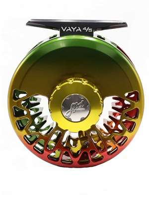 Abel Vaya 4/5 Fly Reel rasta fade Abel Fly Reels