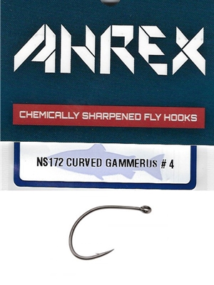 Ahrex NS172 Curved Gammerus Hook Blane Chocklett's Fly Tying Materials at Mad River Outfitters