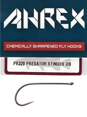 Ahrex PR320 Predator Stinger Hook streamer fly tying hooks