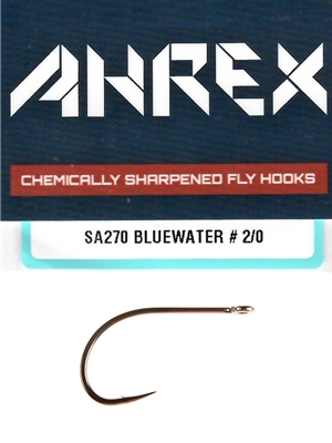 Ahrex SA270 Bluewater Hooks saltwater fly tying hooks