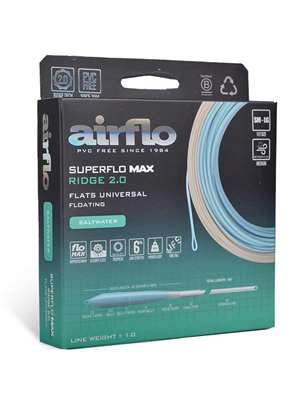 Airflo Ridge 2.0 Superflo Max Flats Universal Taper Fly Line saltwater fly lines
