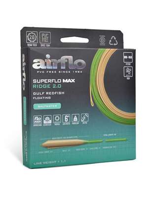 Airflo Ridge 2.0 Superflo Max Gulf Redfish fly line saltwater fly lines