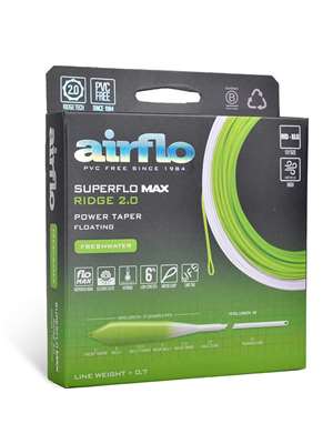 Airflo Superflo Max Ridge 2.0 Power Taper fly line Airflo Fly Lines