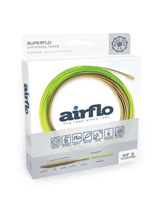 Airflo Ridge 2.0 Superflo Universal Taper fly line bass pike musky fly lines